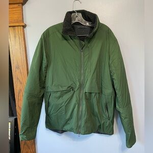 lululemon athletica Forest Green Puffer Coat